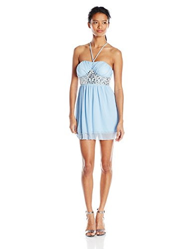 Turquoise Prom Dresses Jewls On Top